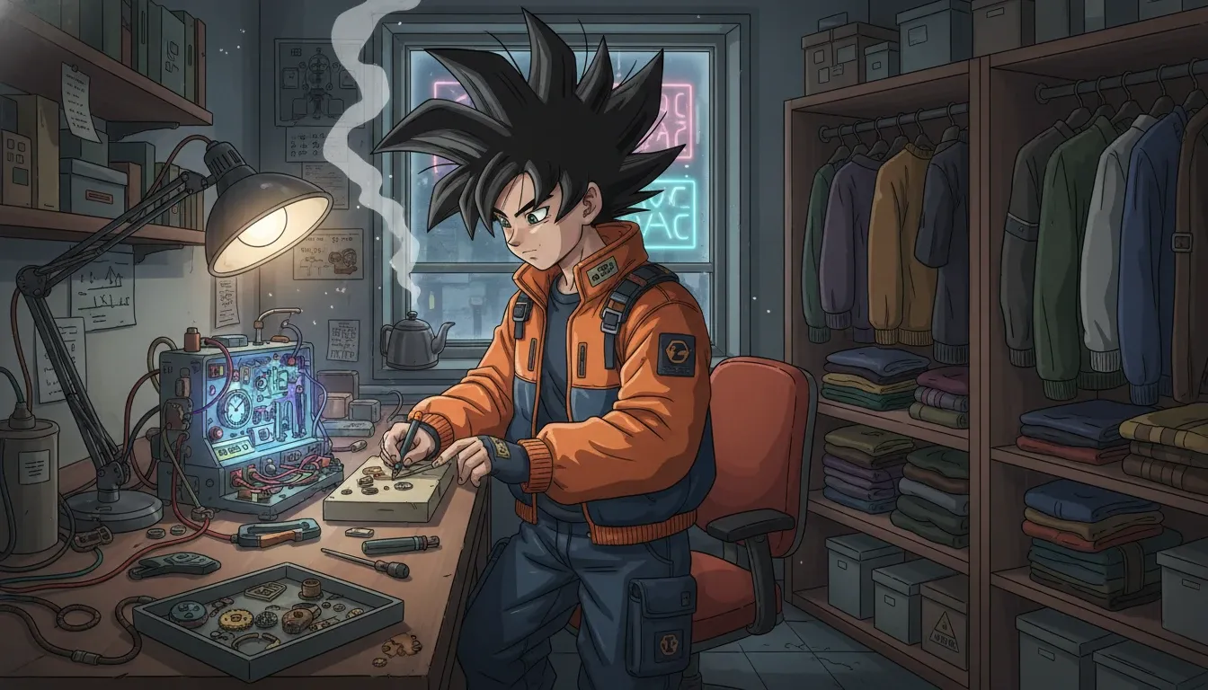 Dragon Ball Goku Streetwear Alchemy From Capsule Closet Chaos to Avant Garde Saiyan Silhouette