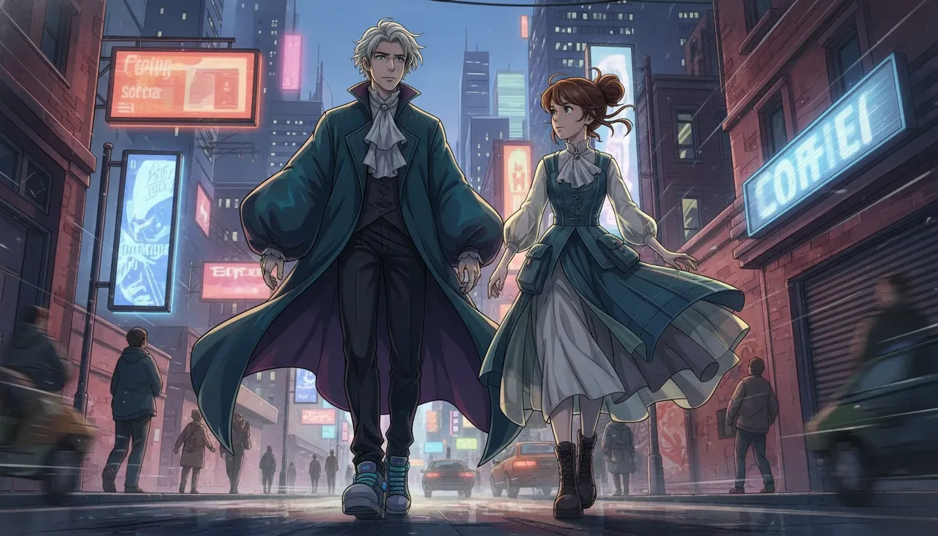 Il Castello Errante di Howl: Remix di Streetwear e Silhouette Avanguardistiche in Movimento con Howl e Sophie