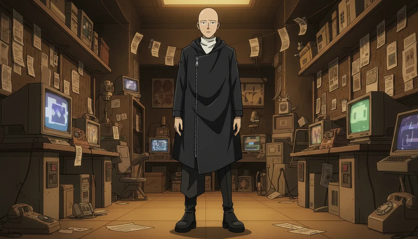 One Punch Man Saitama Meets Avant Garde Streetwear Styling In Bold Crossover Fashion Looks