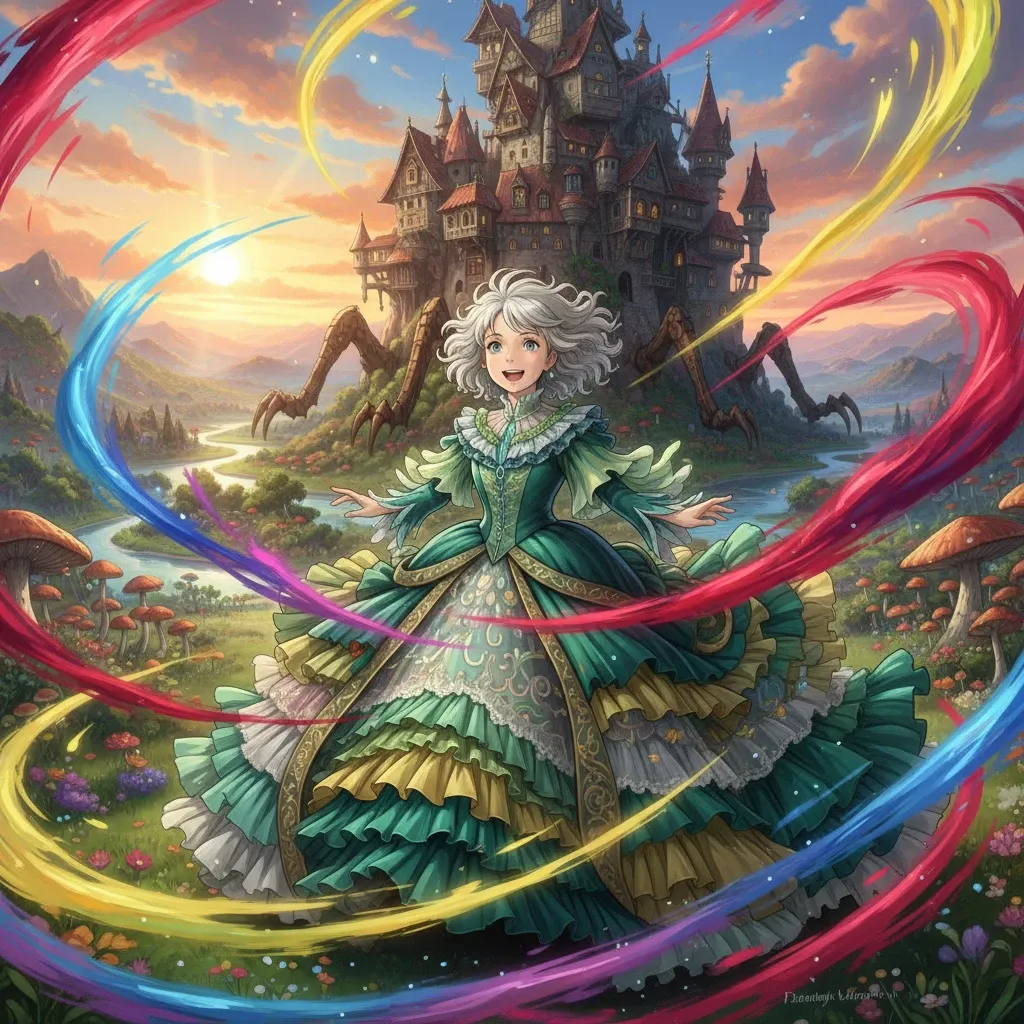 Sophie Hatter Redefines Chic in Avant Garde Fashion Fusion