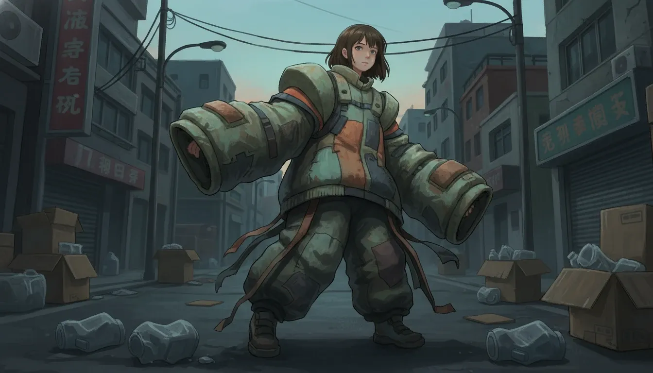 Spirited Away Chihiro Drifts Into Streetwear Dreams With Avant Garde Layers And Bold Silhouettes