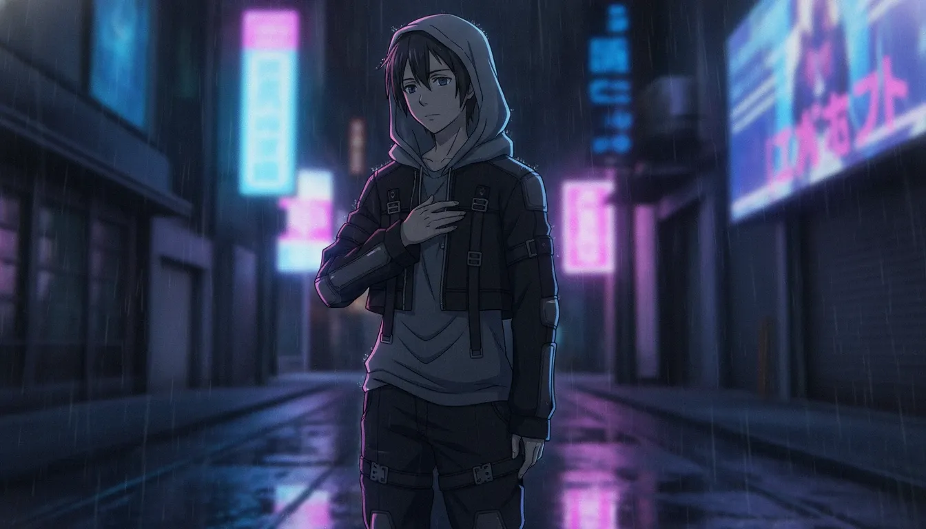 Sword Art Online Kirito Streetwear Reboot Where Casual Layers Collide With Avant Garde Edge
