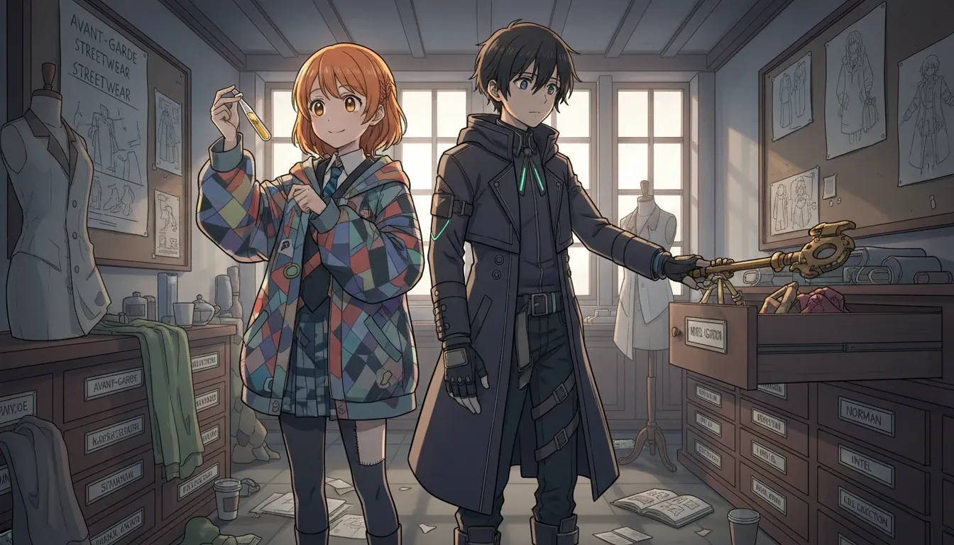 Les personnages de The Promised Neverland rencontrent le style streetwear avant-gardiste pour des looks audacieux et nouveaux