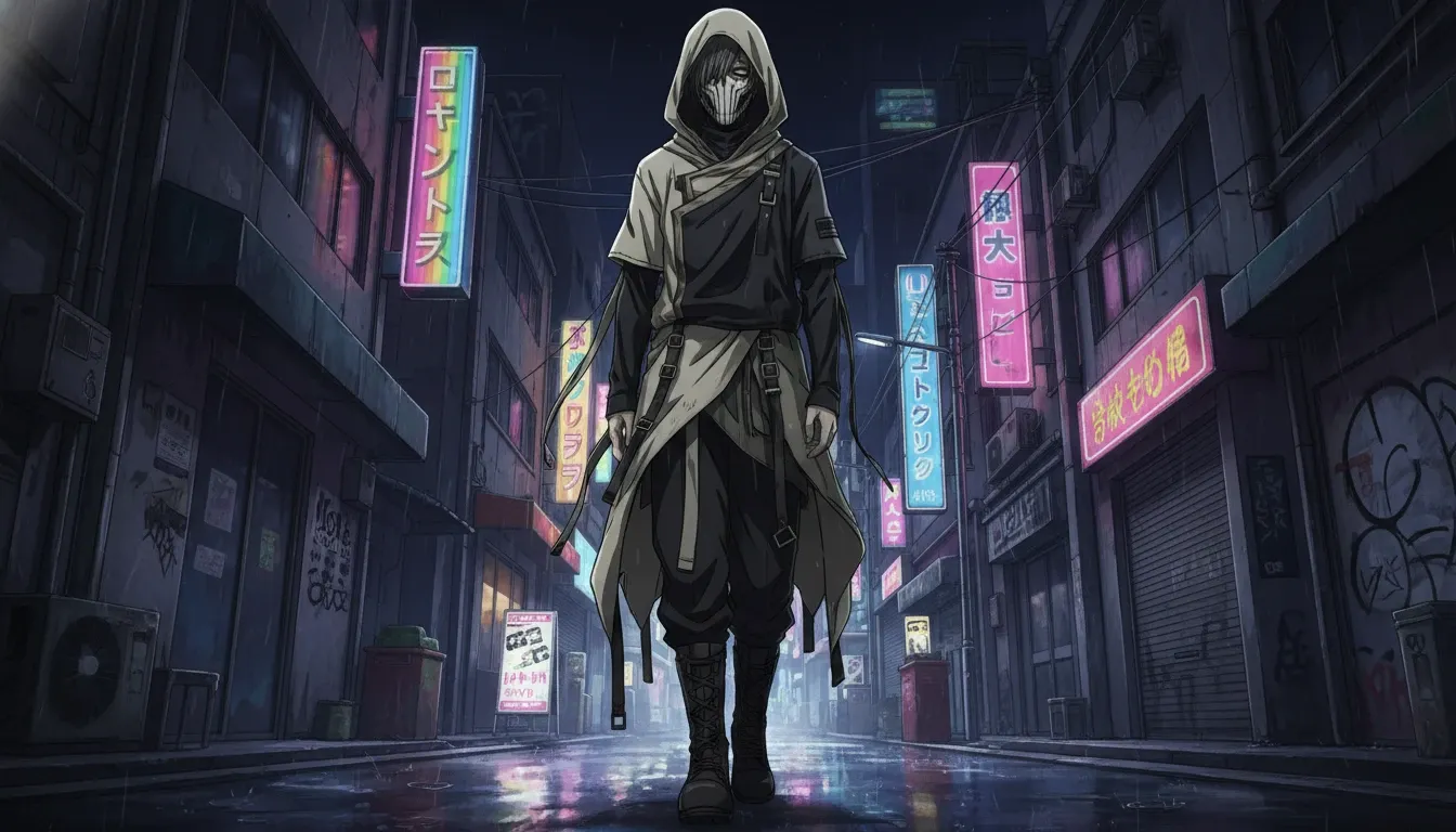 Tokyo Ghoul: Kaneki Ken incontra il caos dello streetwear dove gli strati casual diventano armature d'avanguardia