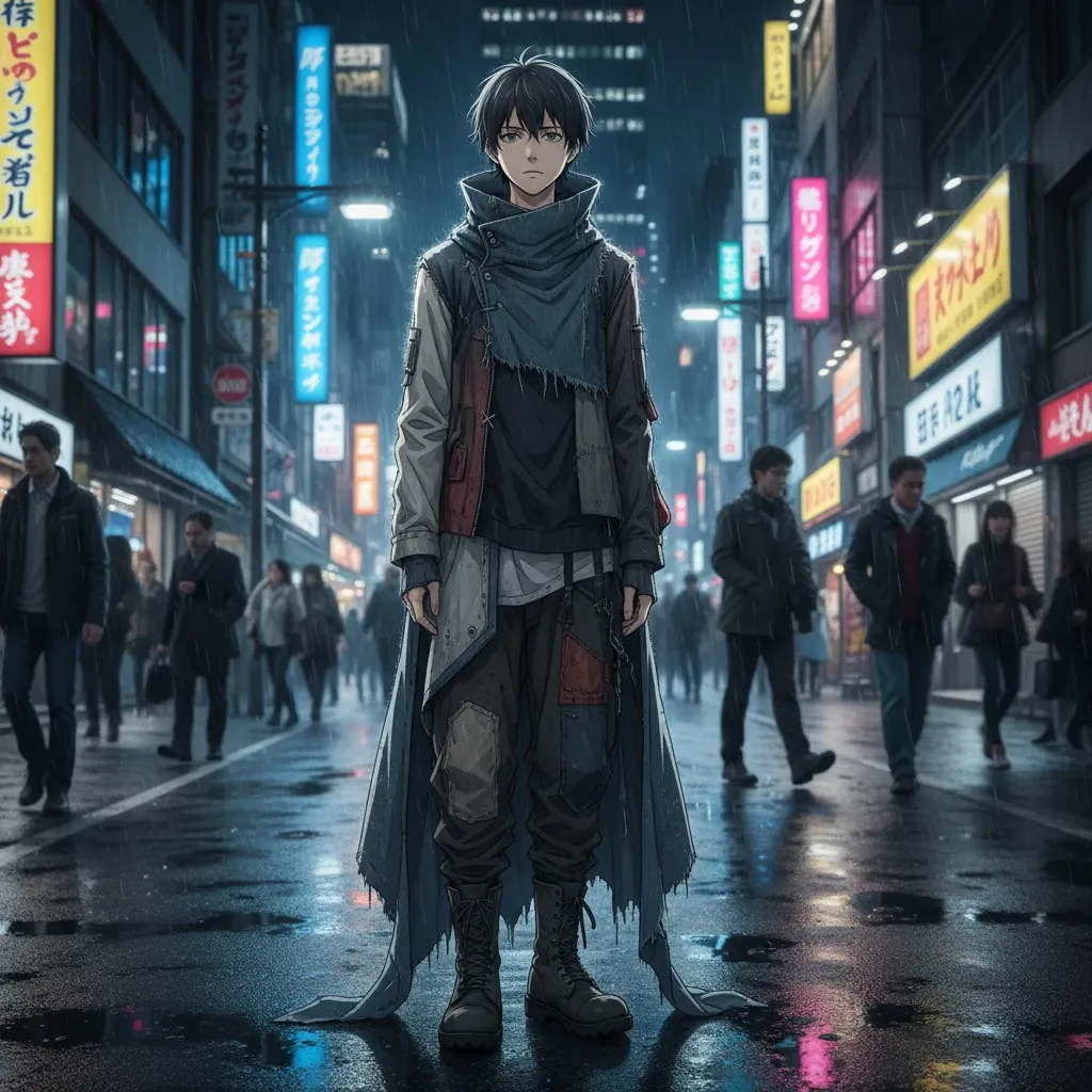 Your Name Taki Tachibana Meets Avant Garde Streetwear A Casual Fit That Warps Time Again